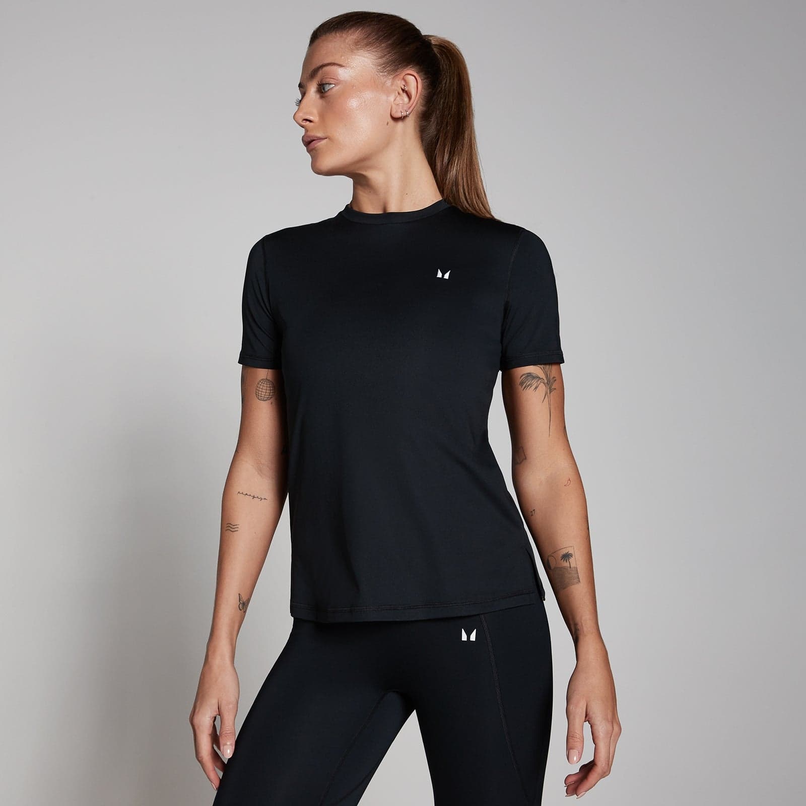 Mp Damen Training Kurzarm-T-Shirt – Schwarz - Xxs