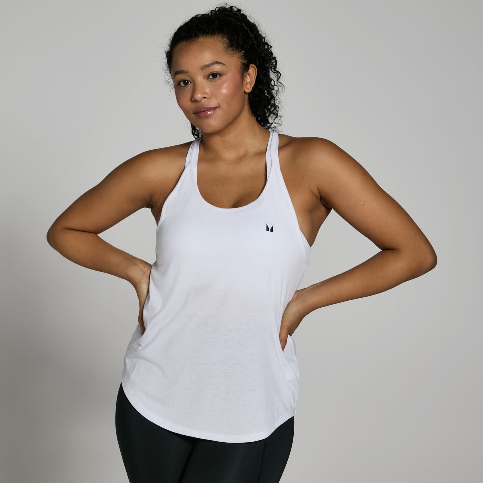 Mp Damen Training Strappy Top – Weiß - Xs