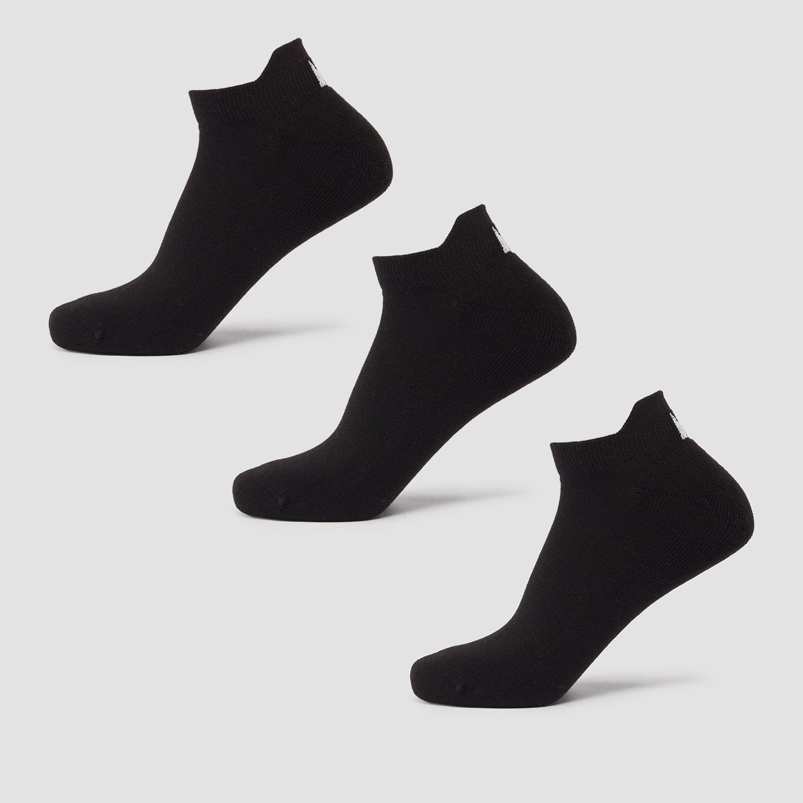 Mp Unisex Turnschuh-Socken (3er-Pack) – Schwarz - Uk 6-8