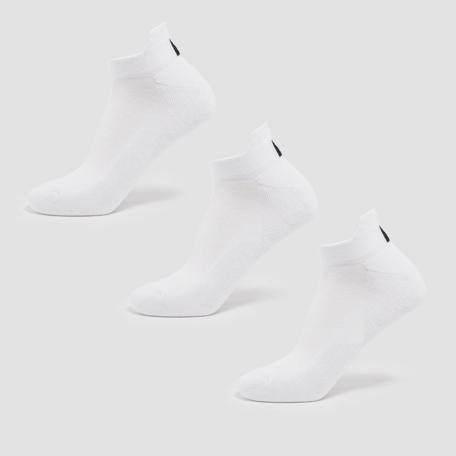 Mp Unisex Turnschuh-Socken (3er-Pack) – Weiß - Uk 6-8