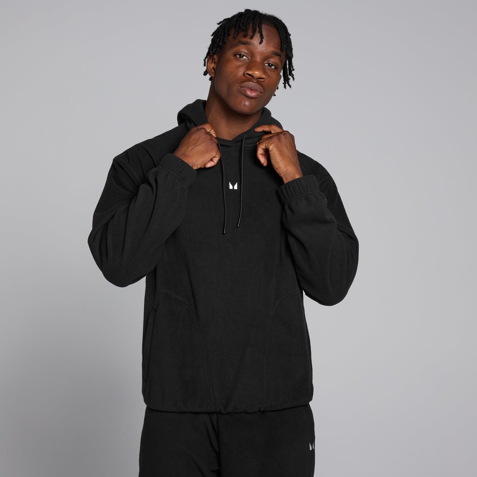 Mp Herren Overhead-Fleece – Schwarz - Xxl
