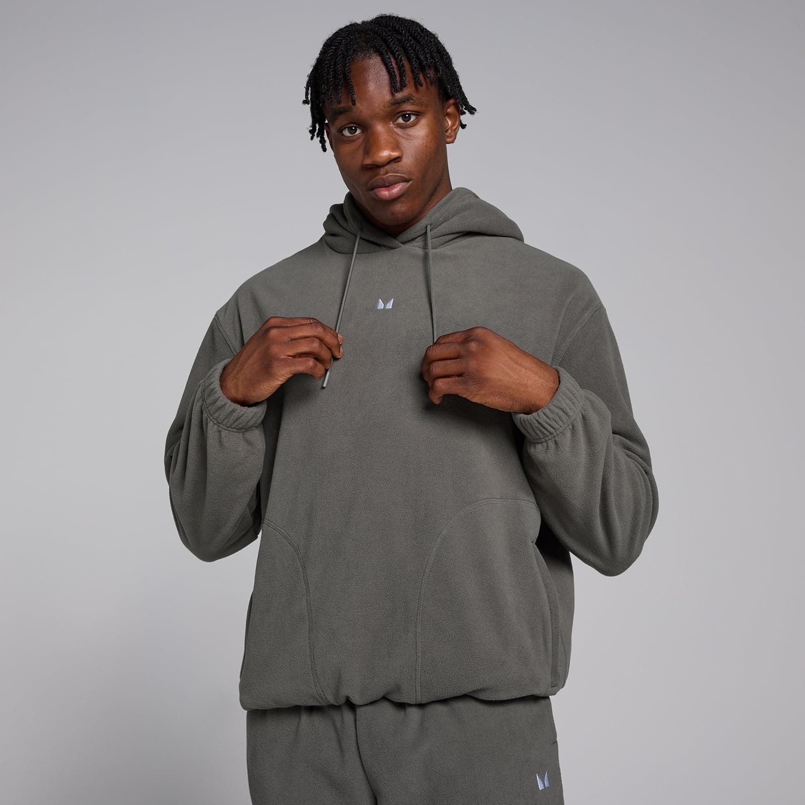 Mp Herren Overhead-Fleece – Gun Metal - Xs