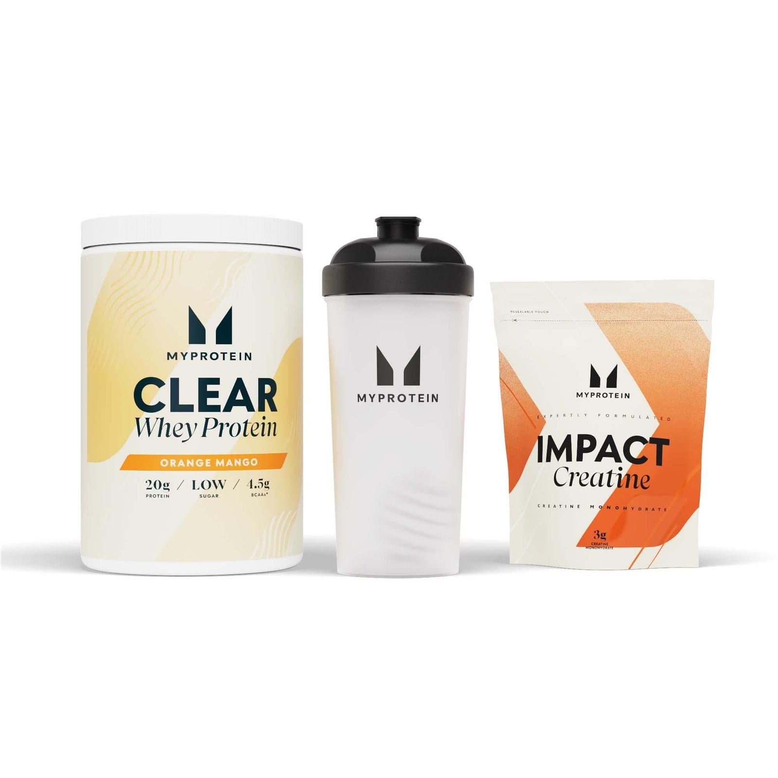 Clear Performance Bundle - Orange Mango - Unflavoured (100g)