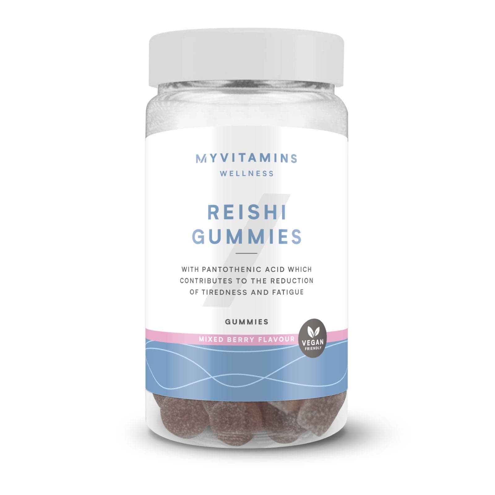 Vitalpilz-Fruchtgummis - 60gummibärchen - Reishi (Relax) - Mixed Berry