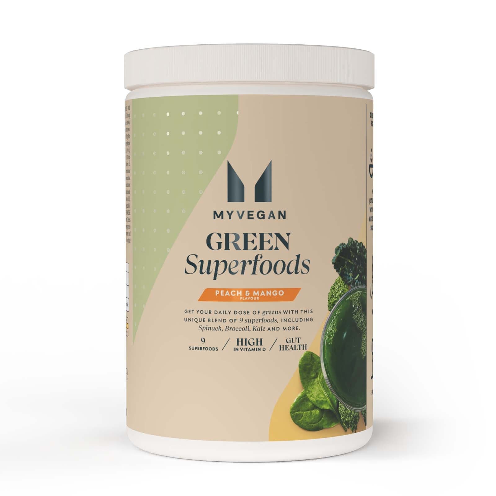 Green Superfoods - 50portionen - Pfirsich & Mango