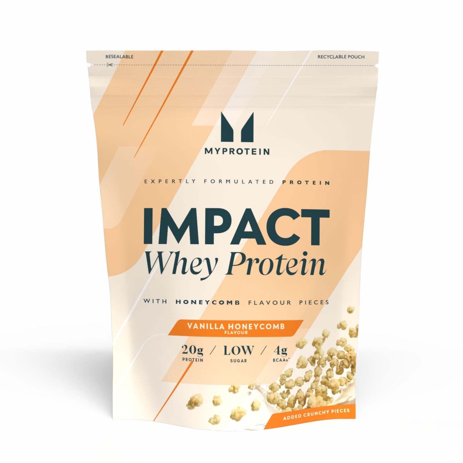 Impact Whey Protein - 960g - 32portionen - Vanille-Honig Mit Knusprigen Keksstückchen