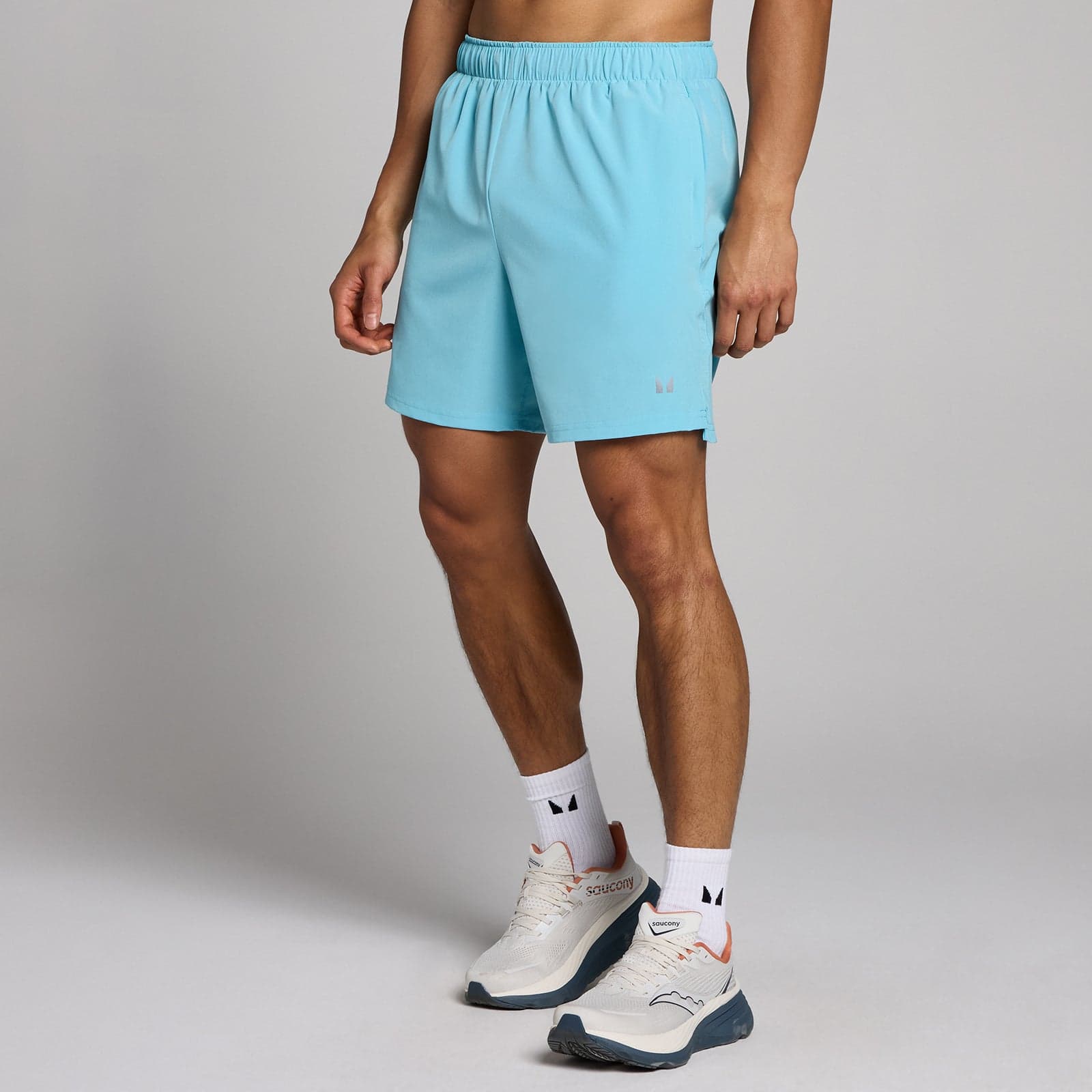 Mp Herren Tempo 18-Cm-Short – Cyan - Xxxl