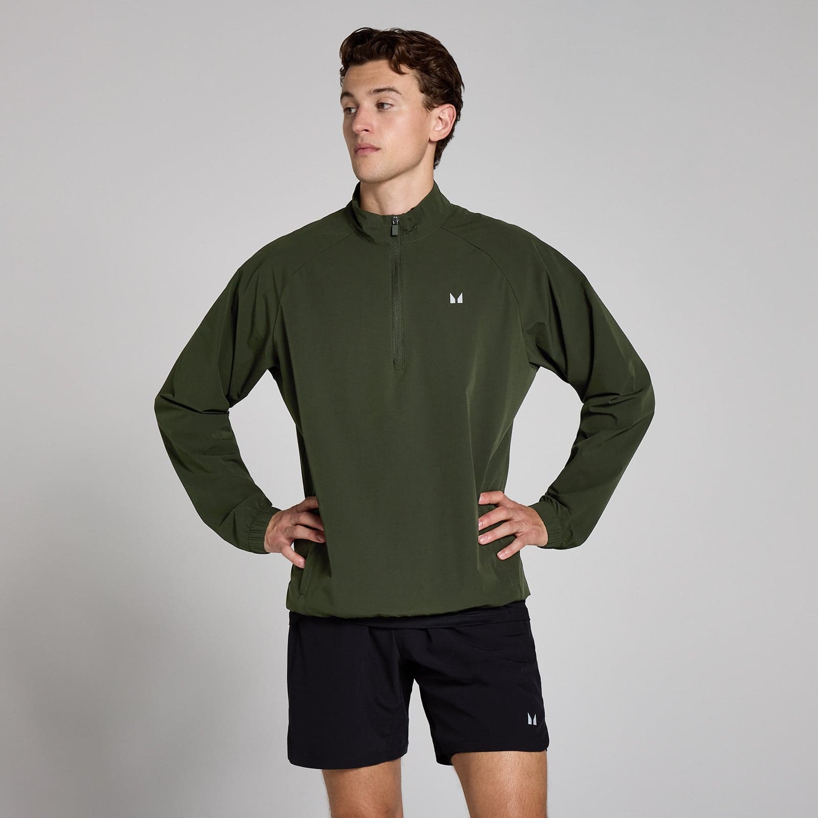 Mp Herren Leichter Windbreaker – Waldgrün - M