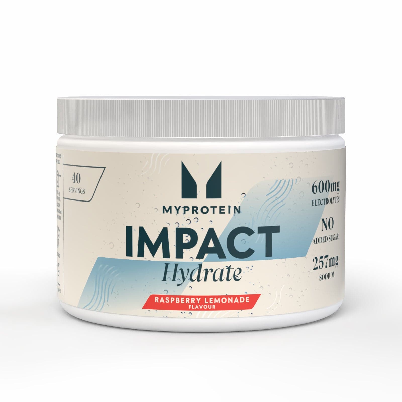 Impact Hydrate - 40portionen - Himbeerlimonade