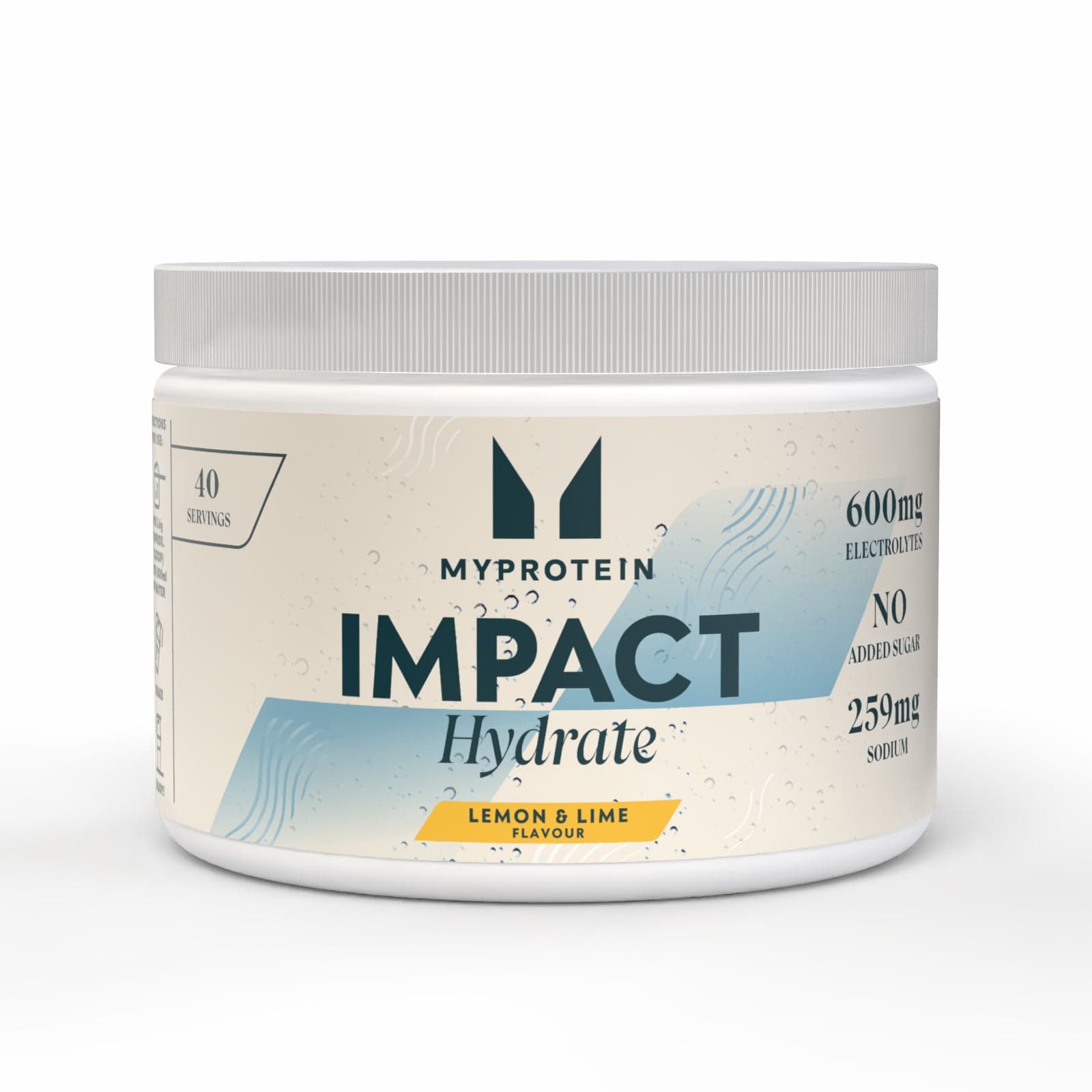 Impact Hydrate - 40portionen - Zitrone & Limette