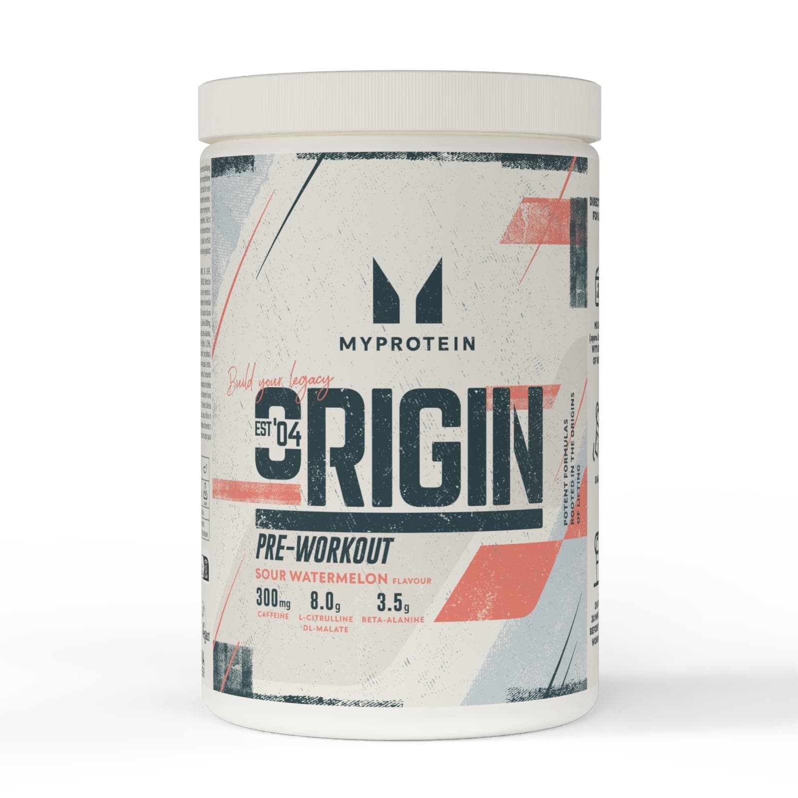Origin Pre-Workout - 600g - 30portionen - Sour Watermelon