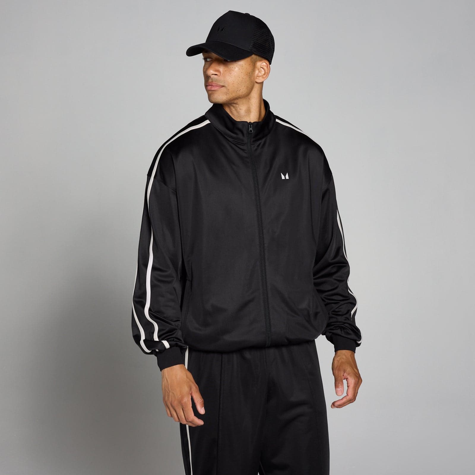 Mp Herren Trikot Trainingsjacke – Schwarz - S