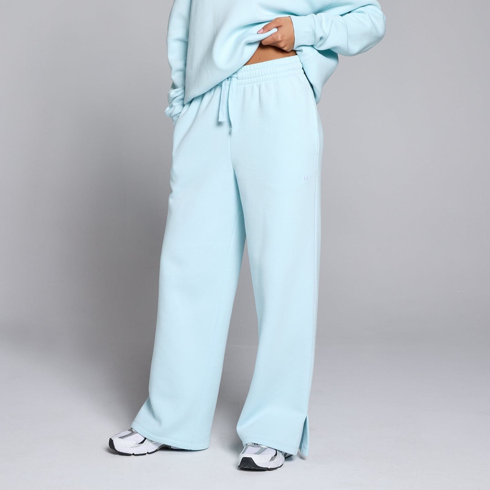 Mp Damen Basics Jogginghose Mit Geradem Bein – Babyblau - Xl