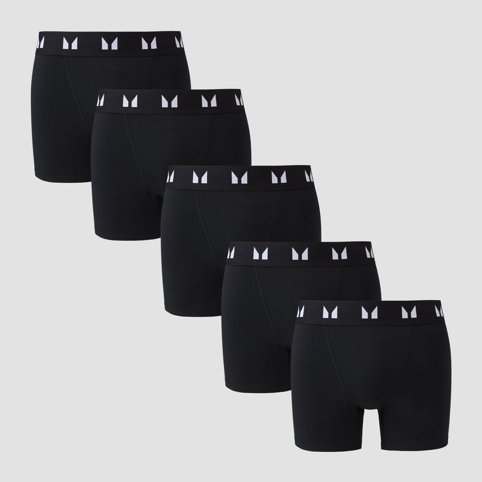 Mp Herren Boxershorts, 5er-Pack – Schwarz - Xs
