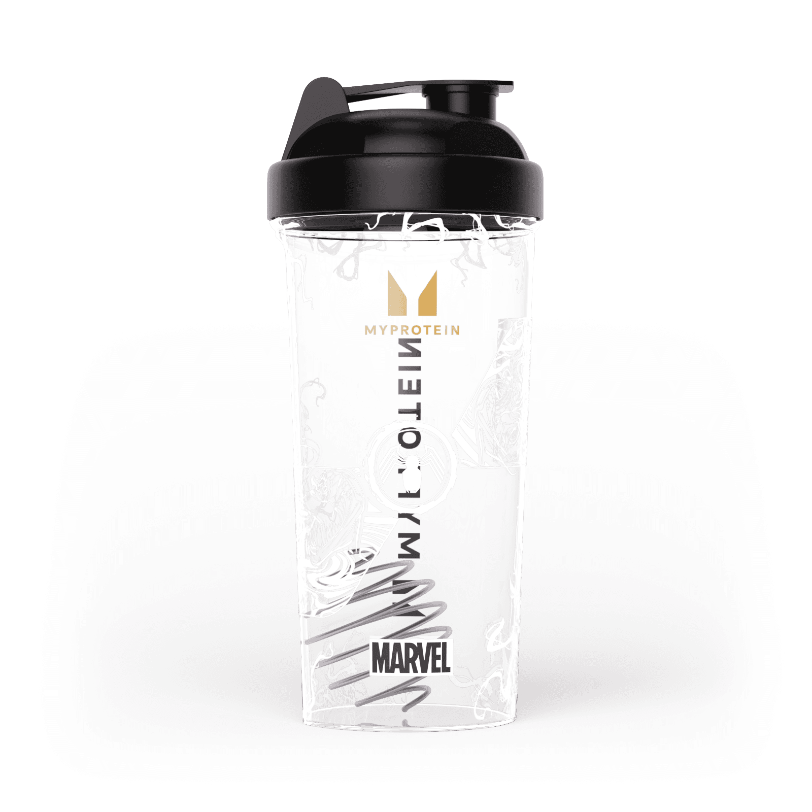 Marvel Venom Kunststoff-Shaker – Transparent/Schwarz