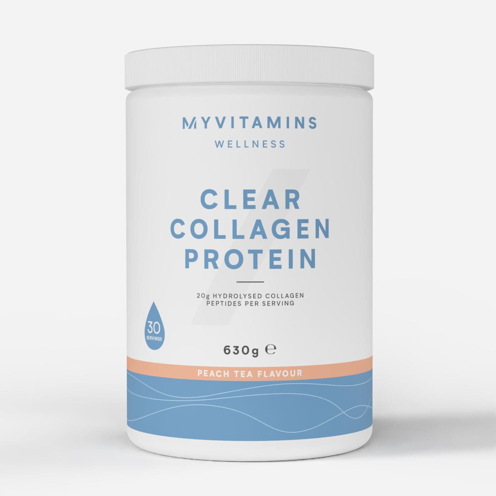 Clear Kollagen Pulver - 630g - Pfirsichtee