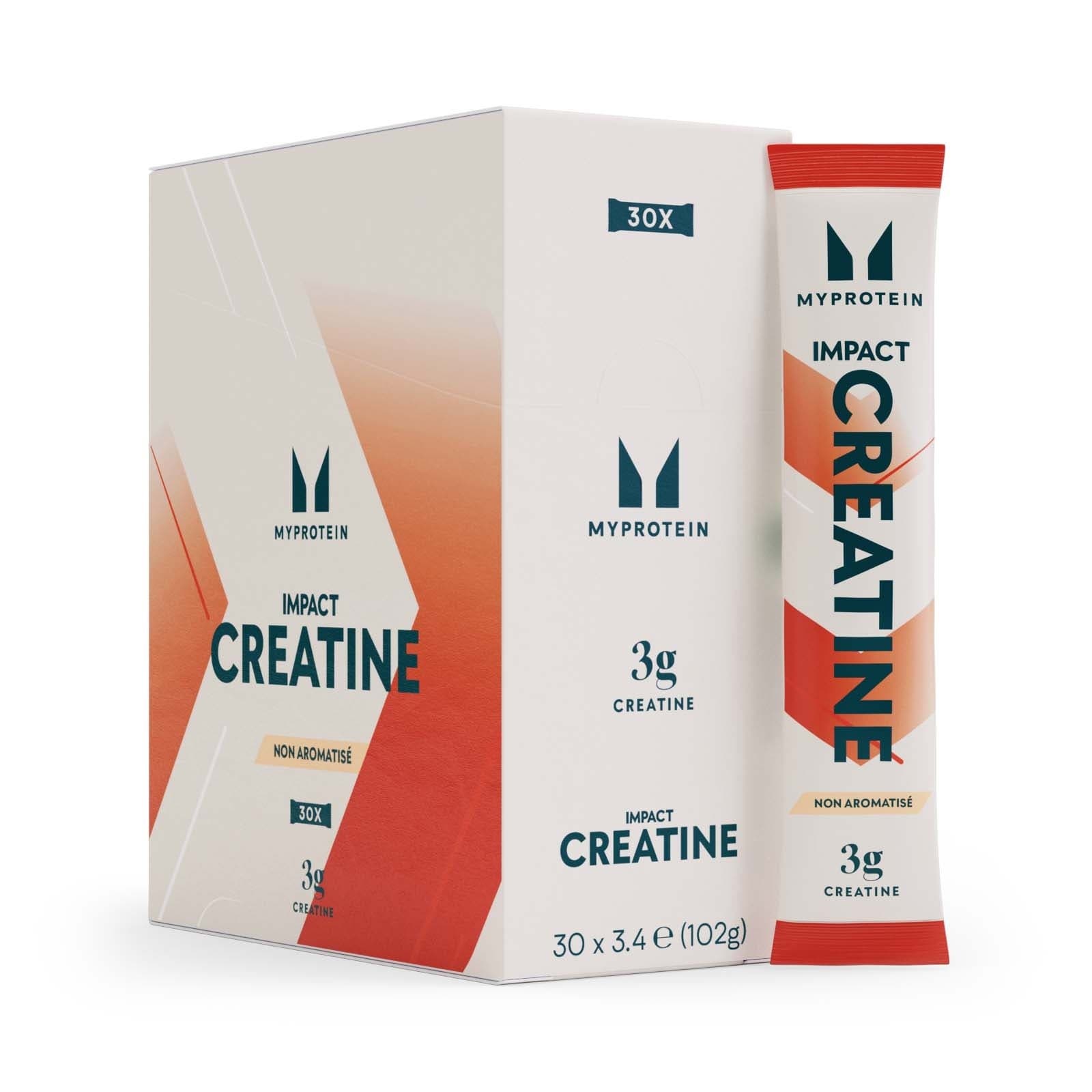 Myprotein, Impact Creatine Stick Packs, 6g (Boxes) - 20portionen - Geschmacksneutral