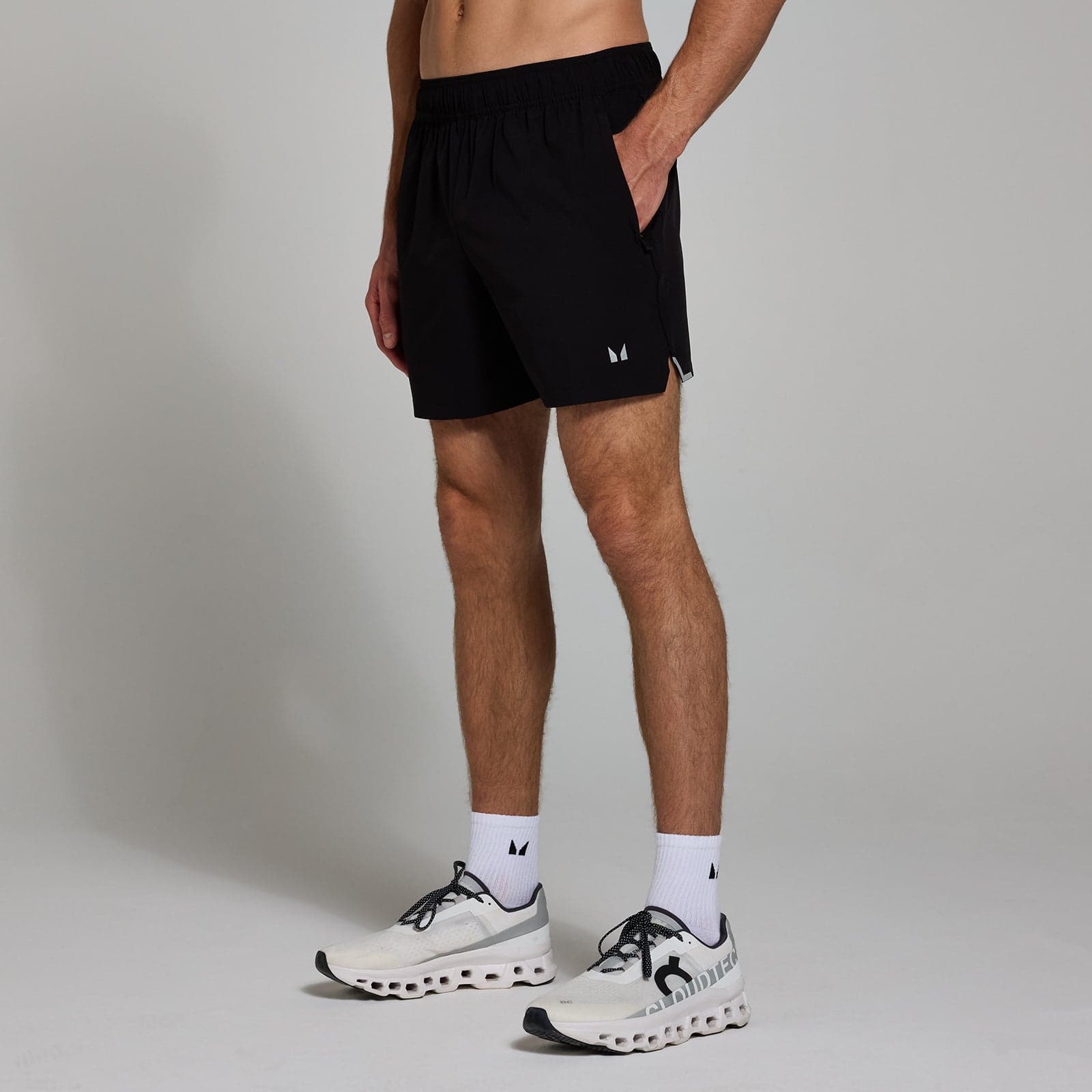 Mp Herren Active Gewebte 13-Cm-Shorts – Schwarz  - M