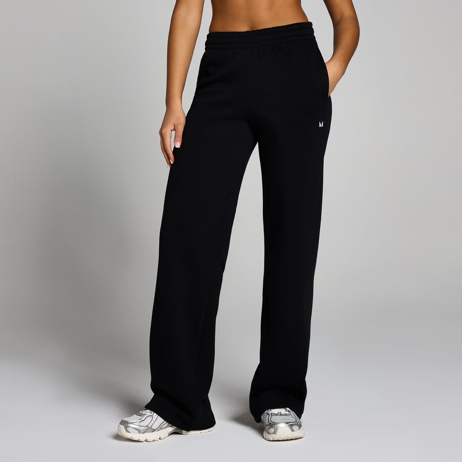 Mp Damen Basics Jogginghose Mit Langer Passform Und Geradem Bein – Schwarz - Xl