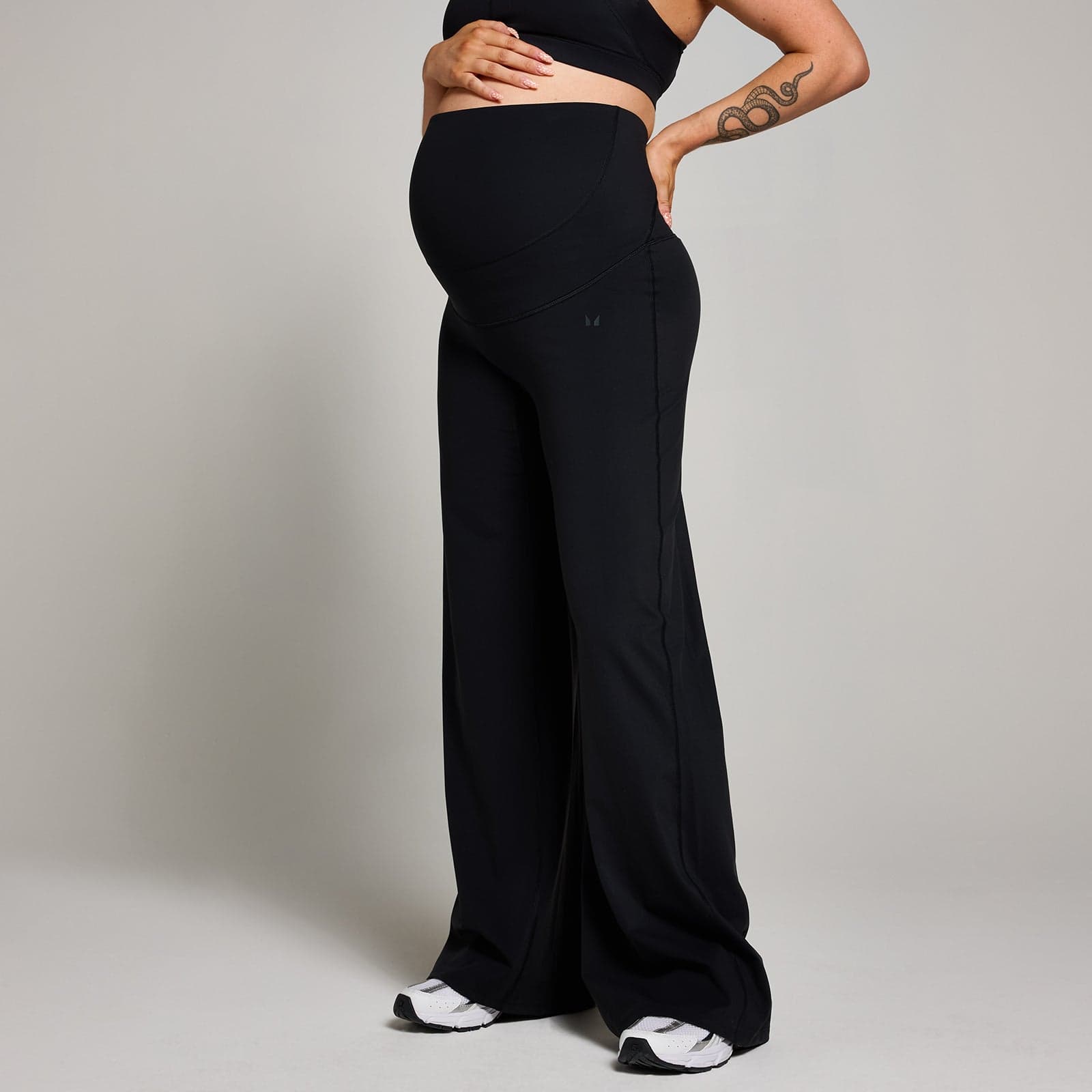 Mp Damen Umstands-Leggings Mit Weitem Bein – Schwarz - Xs
