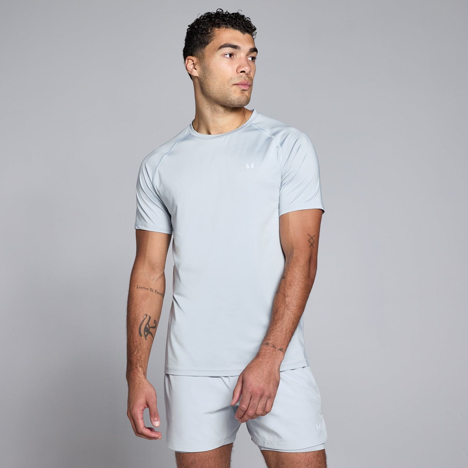 Mp Herren Training T-Shirt – Hellblau - Xxxl