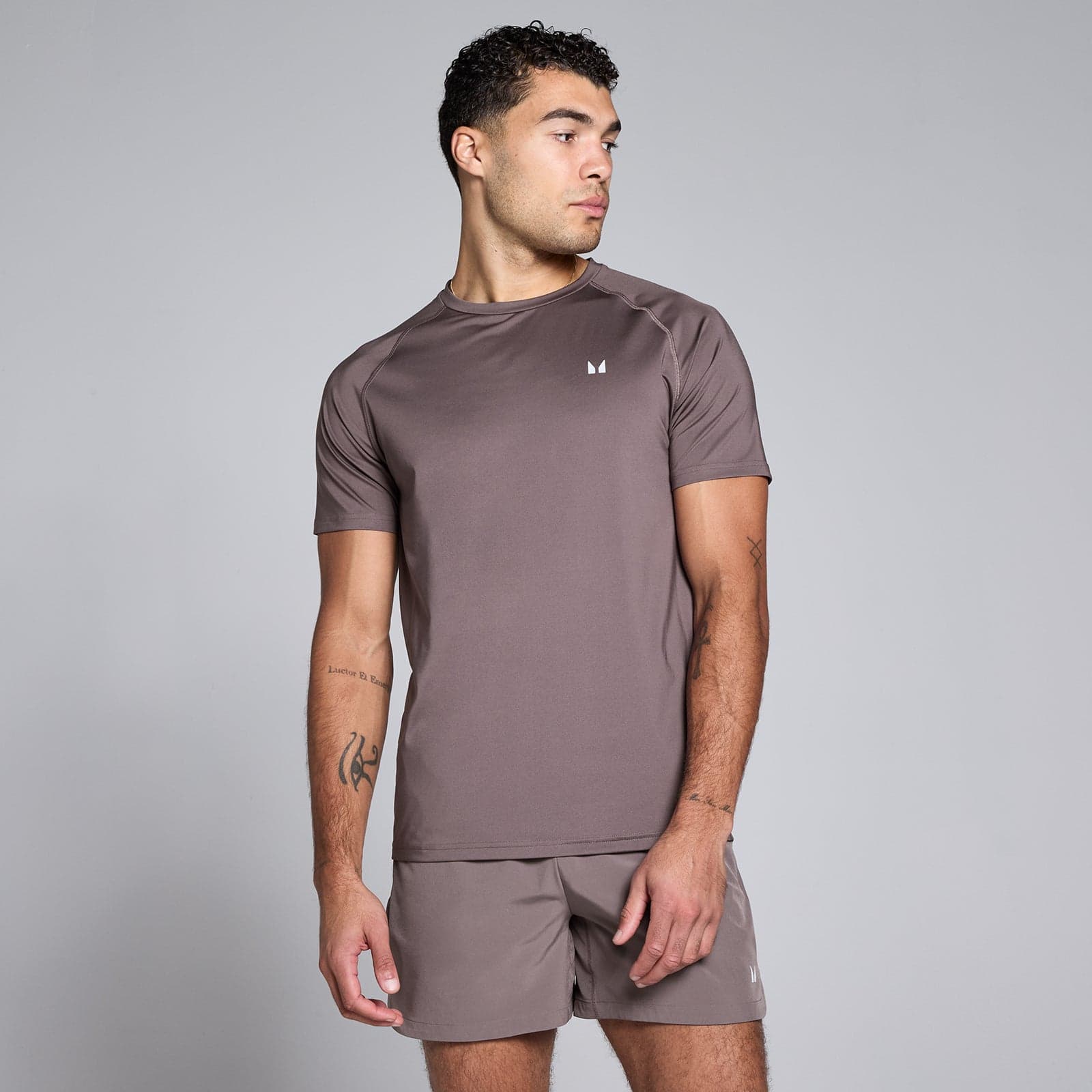 Mp Herren Training T-Shirt – Mokka - M