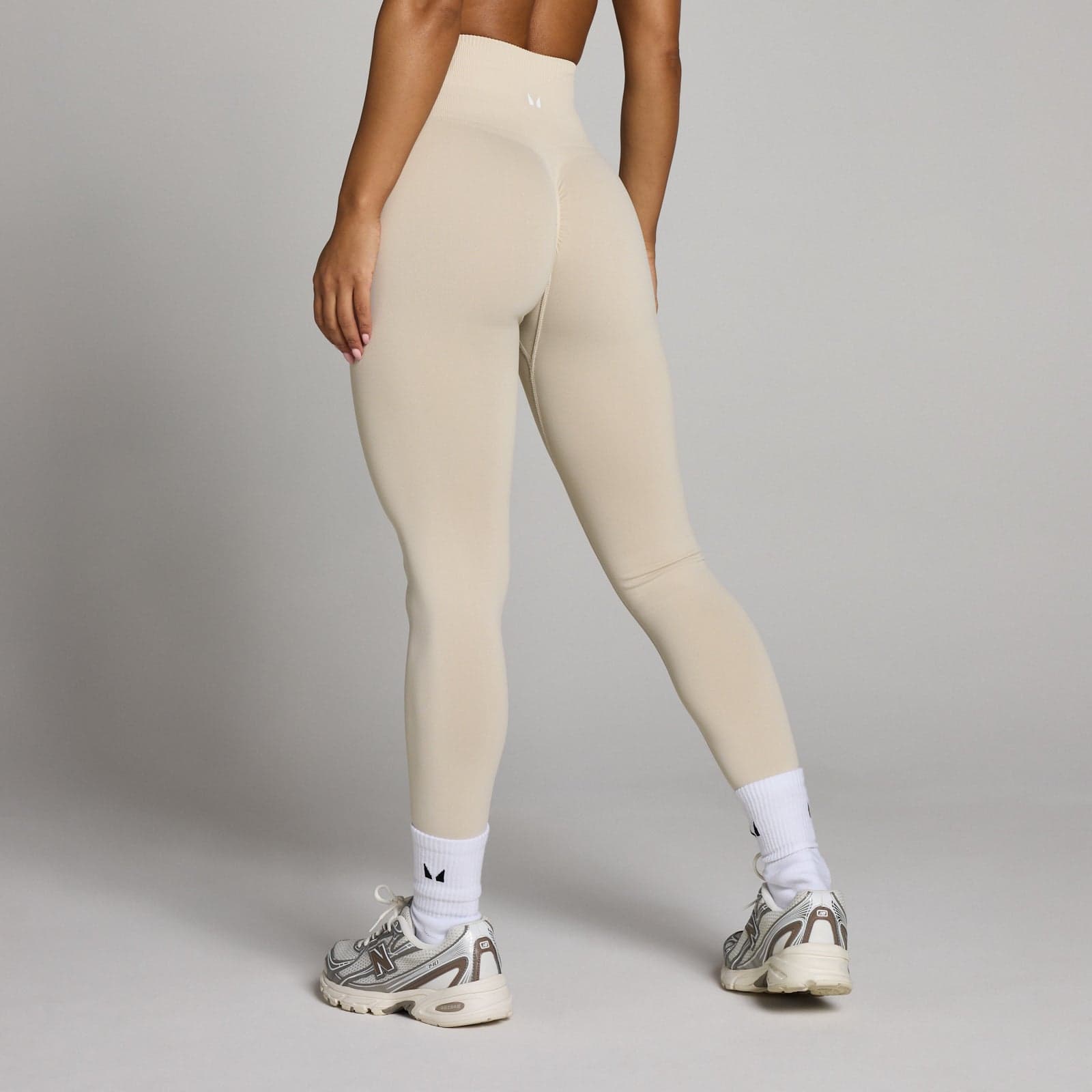 Mp Damen Tempo Nahtlos Leggings - Wüstensand - L
