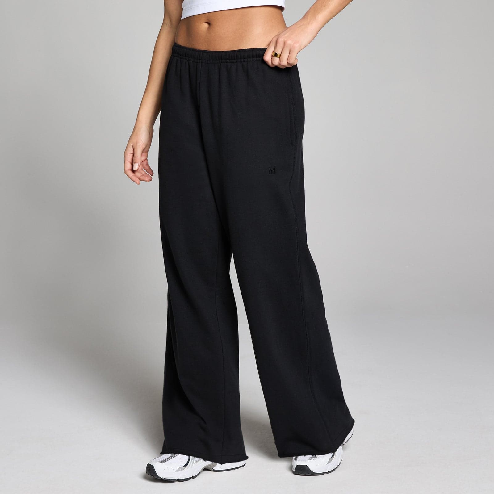 Mp Damen Lifestyle Gerades Bein Jogginghose - Schwarz Verwaschen - L