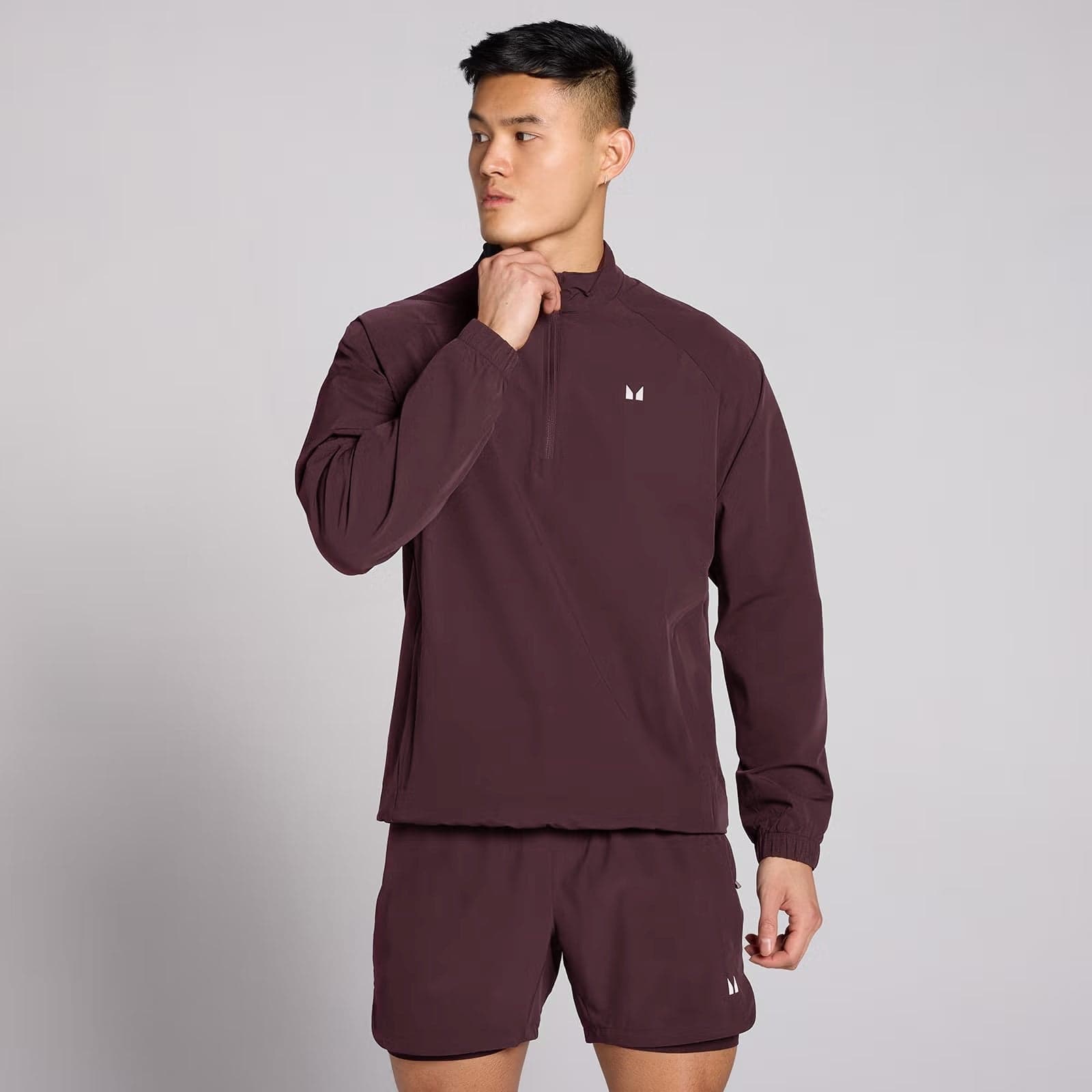 Mp Herren Velocity Windbreaker - Fudge - L