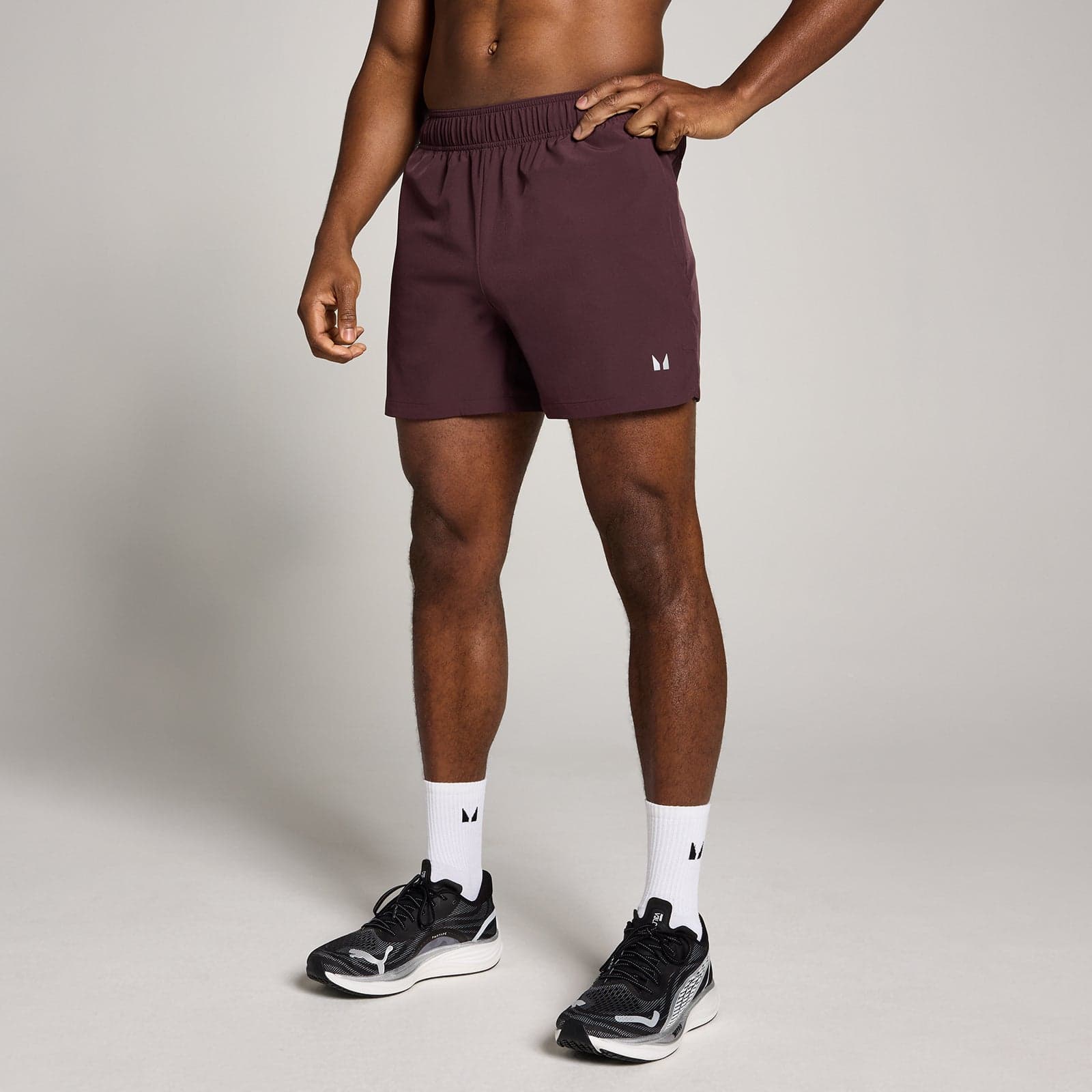Mp Herren Training 5  Woven Shorts - Fudge - L