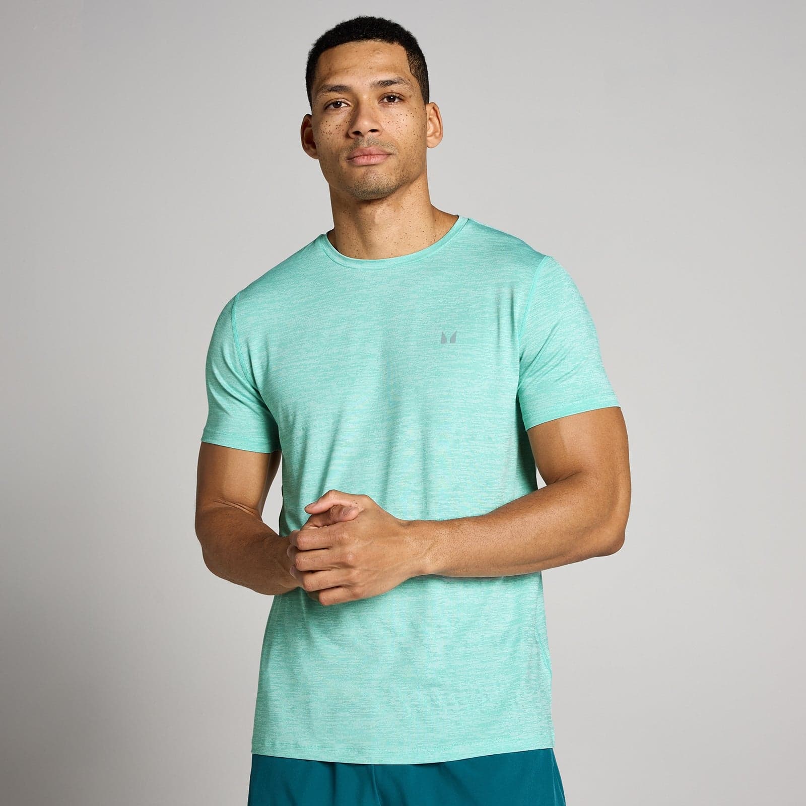 Mp Herren Tempo Marl T-Shirt - Mintgrün - Xxxl