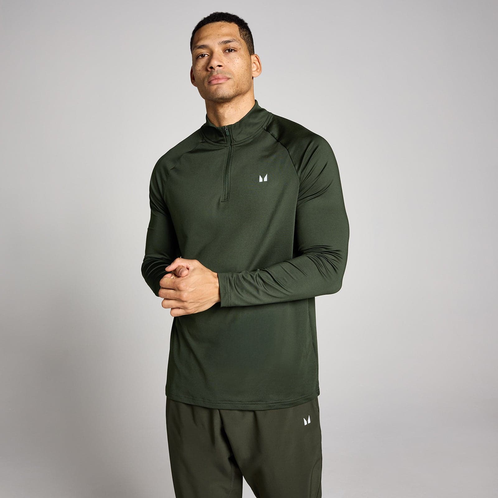 Mp Herren Training 1/4 Zip - Waldgrün - Xxxl