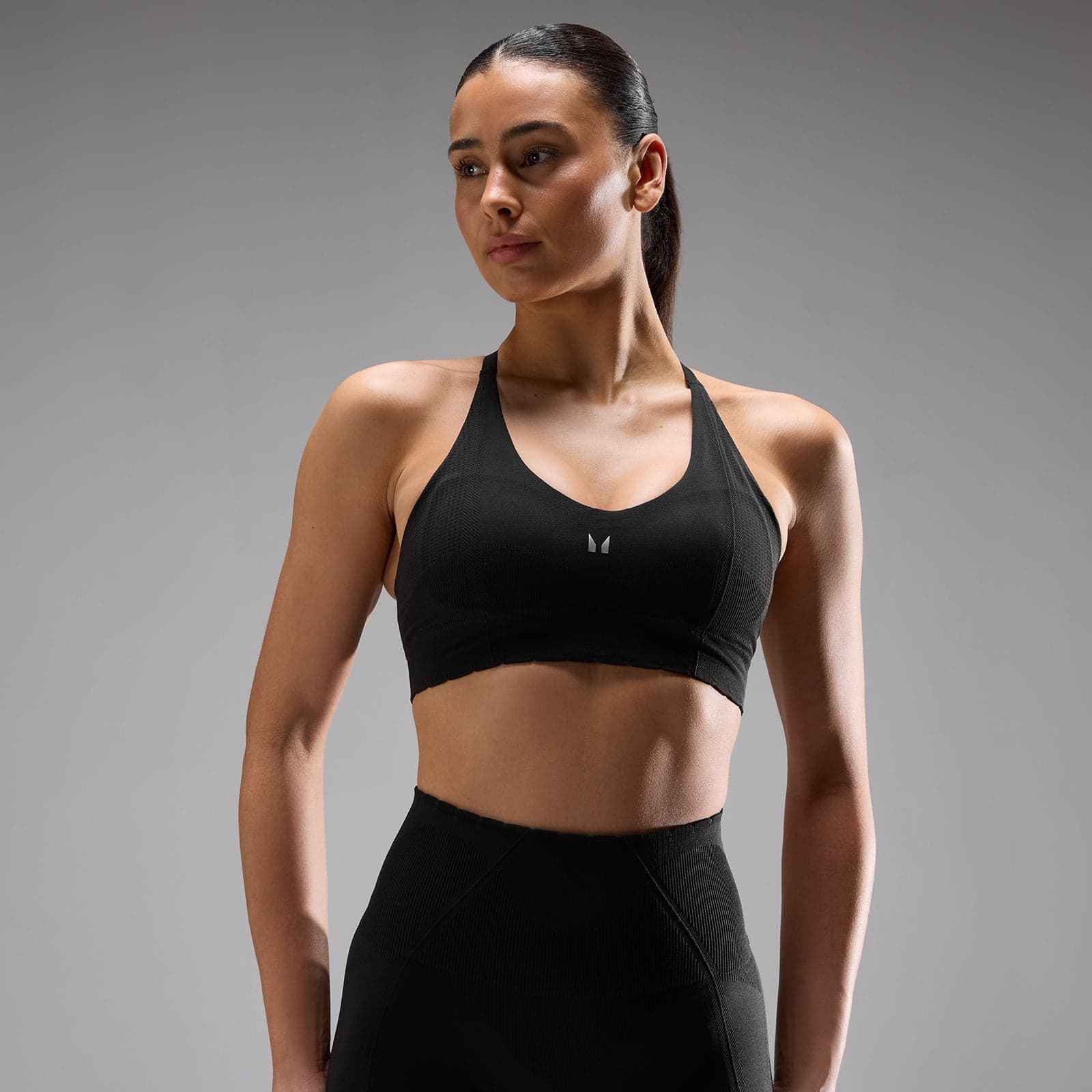 Mp Tempo Ultra Seamless Sport-Bh Für Damen – Schwarz - S
