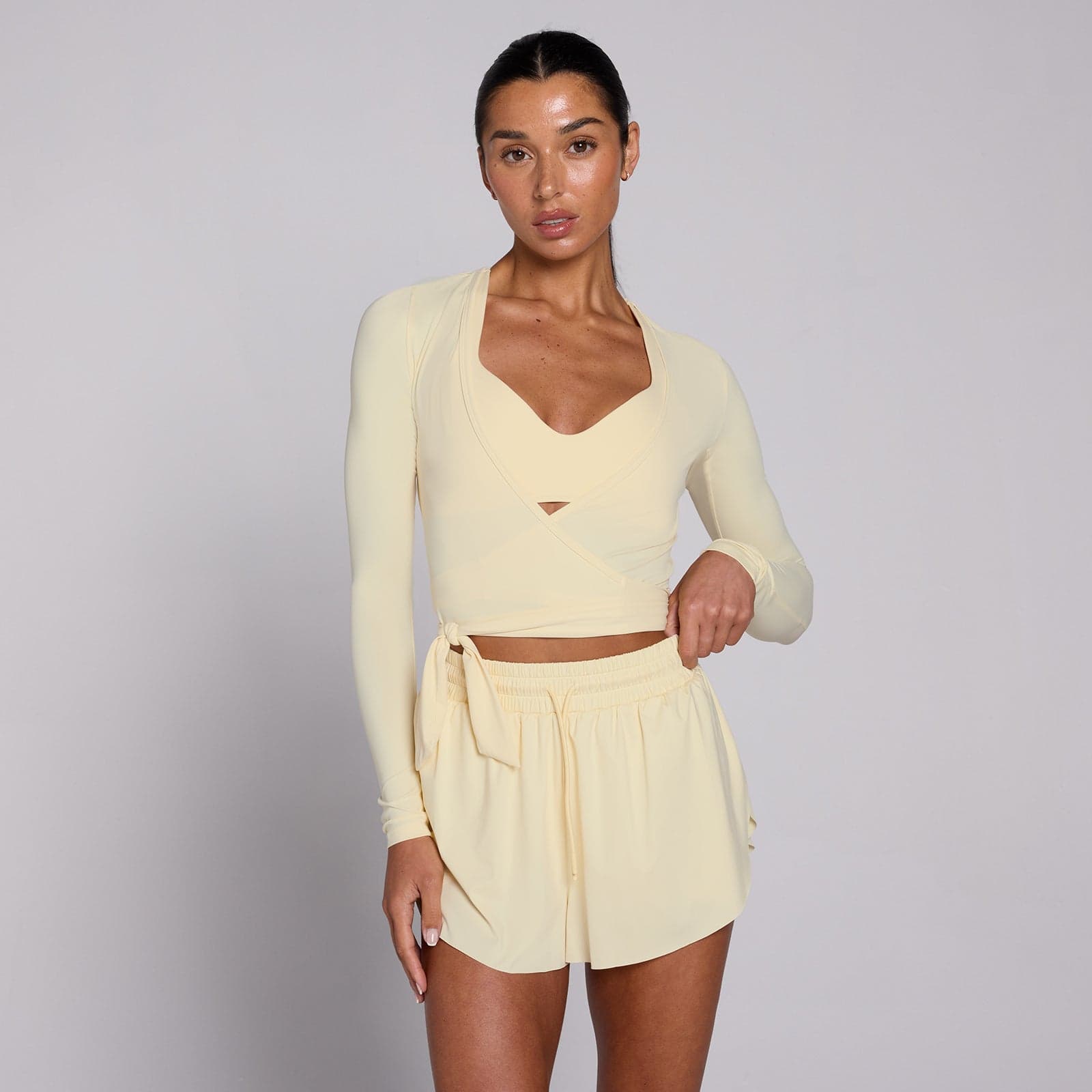 Mp Damen Tempo Wickel-Top - Butter - Xxl