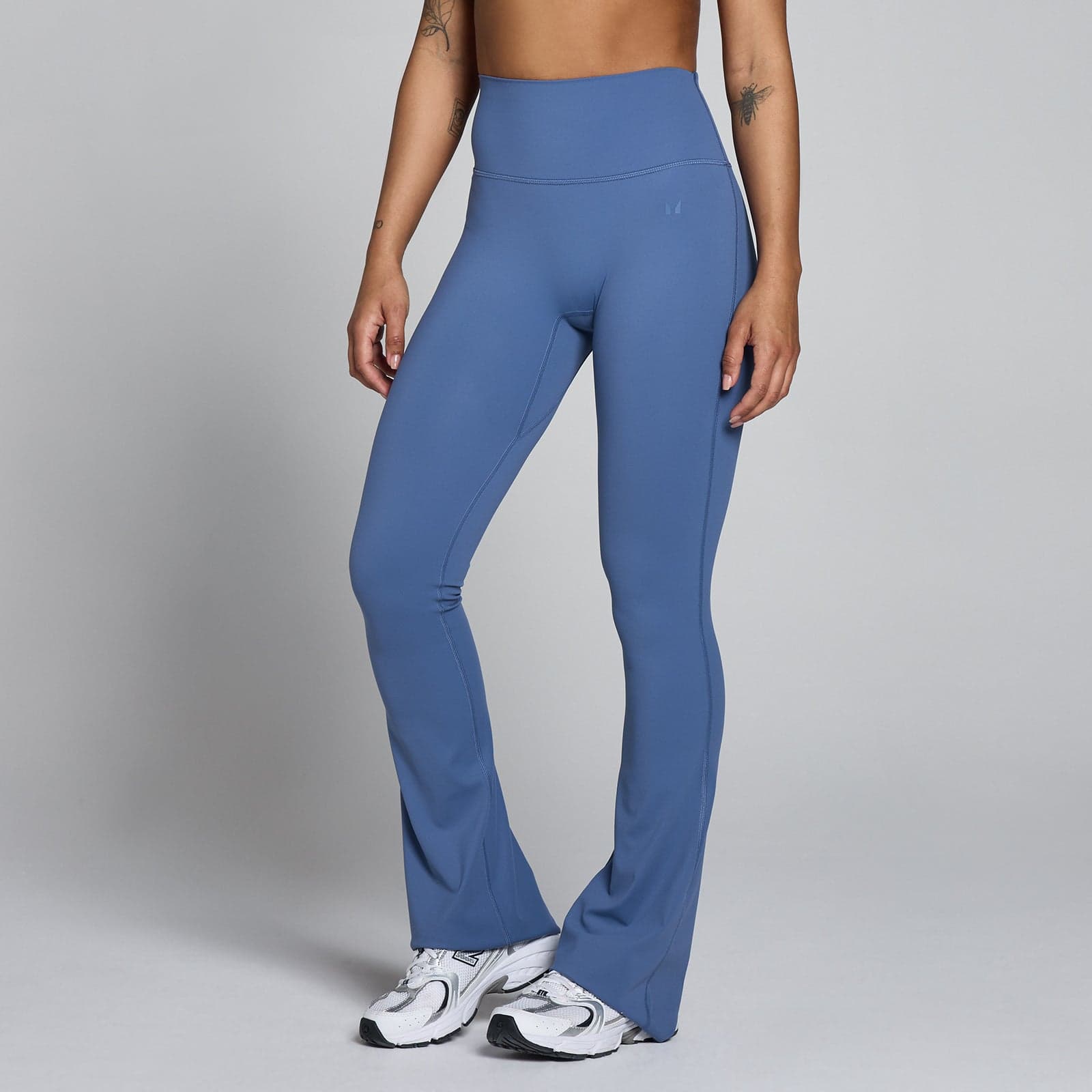 Mp Damen Tempo Ausgestellte Leggings – Slate Blue - Xl