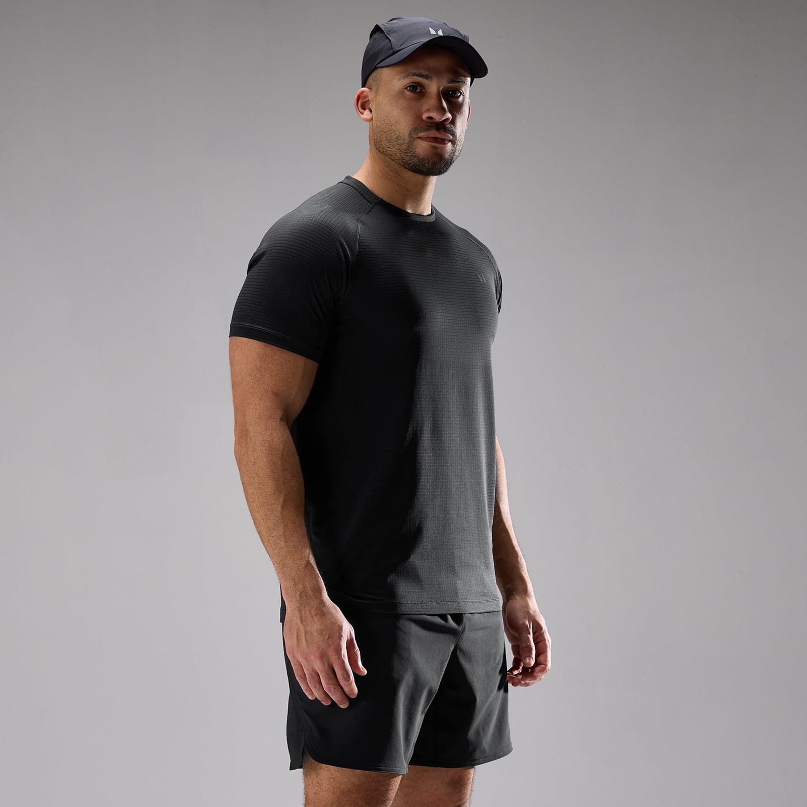 Mp Herren Training Ultra Gridded T-Shirt – Schwarz - Xxl