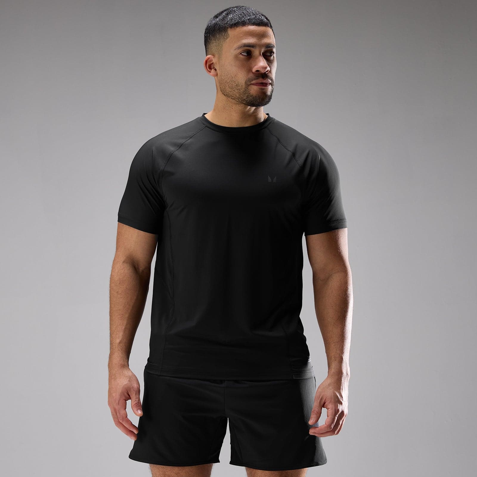 Mp Herren Training Ultra Mesh T-Shirt - Schwarz - S