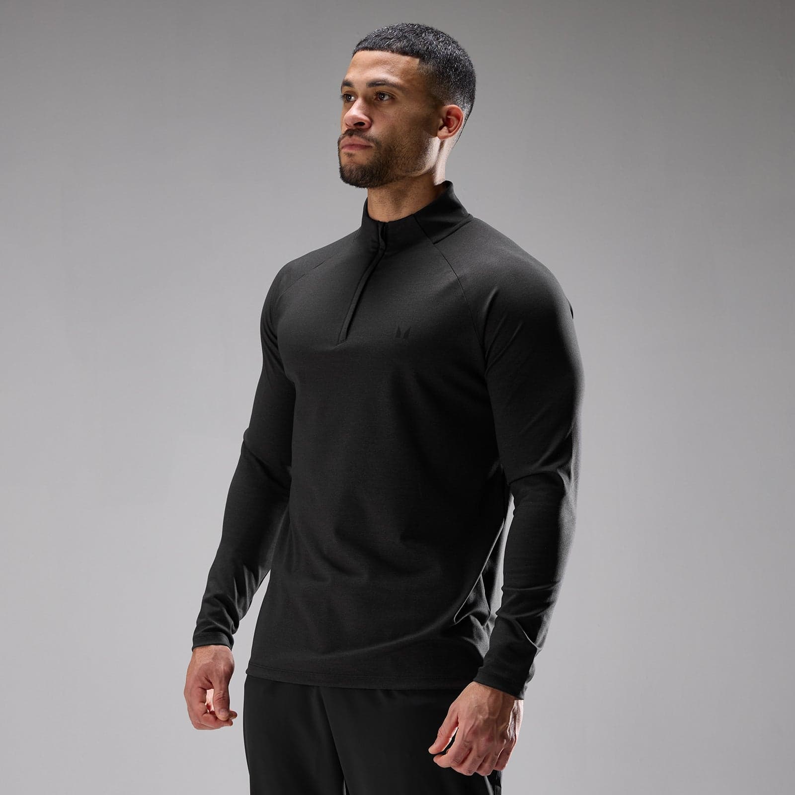 Mp Herren Training Ultra Jersey 1/4-Zip – Schwarz - M