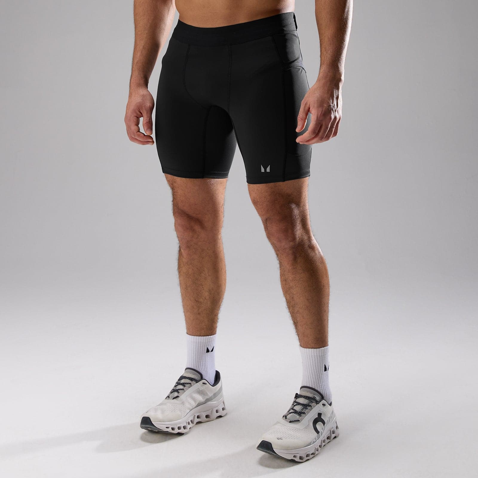 Mp Herren Velocity Ultra Storage Half Tight - Schwarz - Xxl