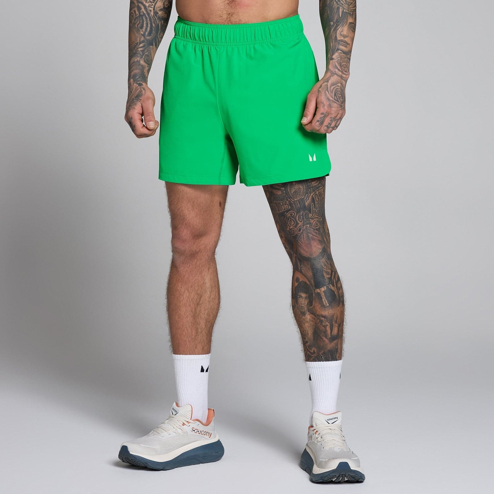Mp Herren Training 5  Woven Shorts - Zesty Green - Xl