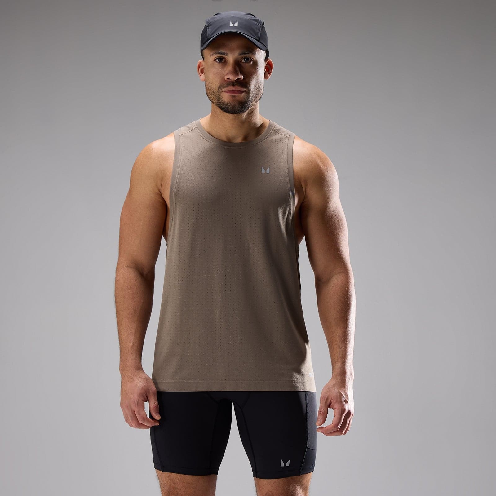 Mp Herren Velocity Ultra Nahtlos Singlet - Falcon - S