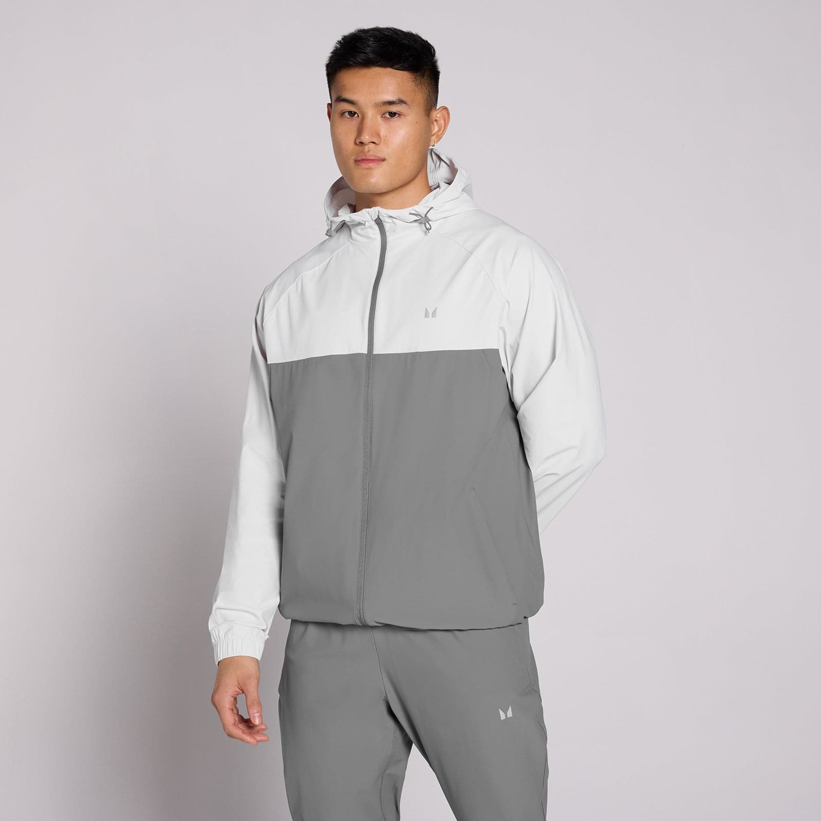 Mp Tempo Two Tone Jacke Für Herren - Lila / Stahlgrau - Xxl