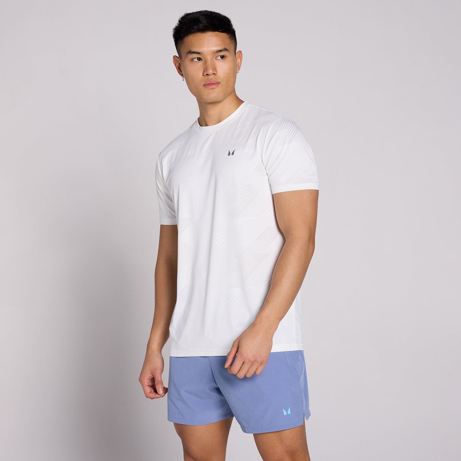 Mp Active Training Pillar Graphic T-Shirt Für Herren - Weiß - Xs