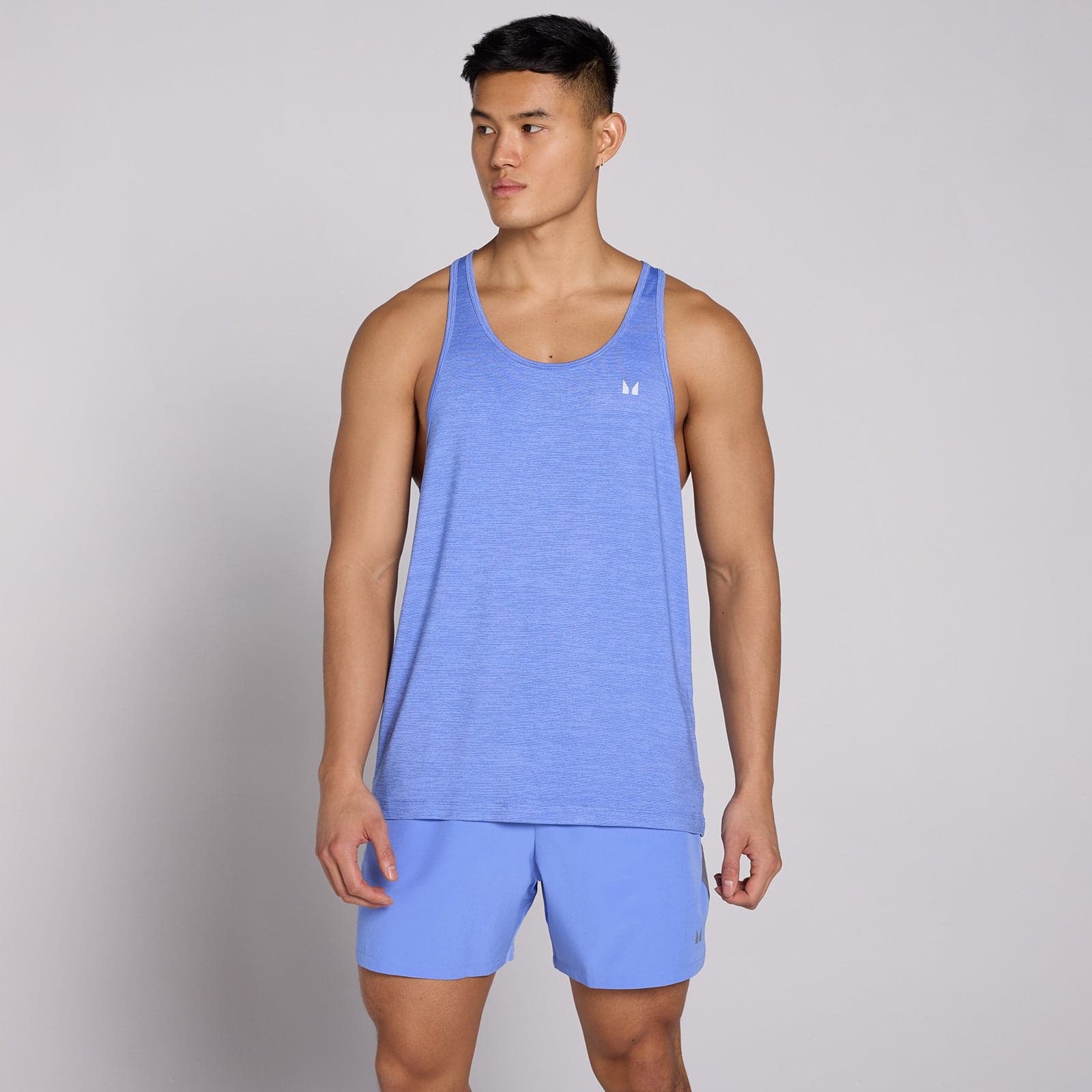 Mp Herren Tempo Marl Tank-Top - Kornblumenblau - Xxxl