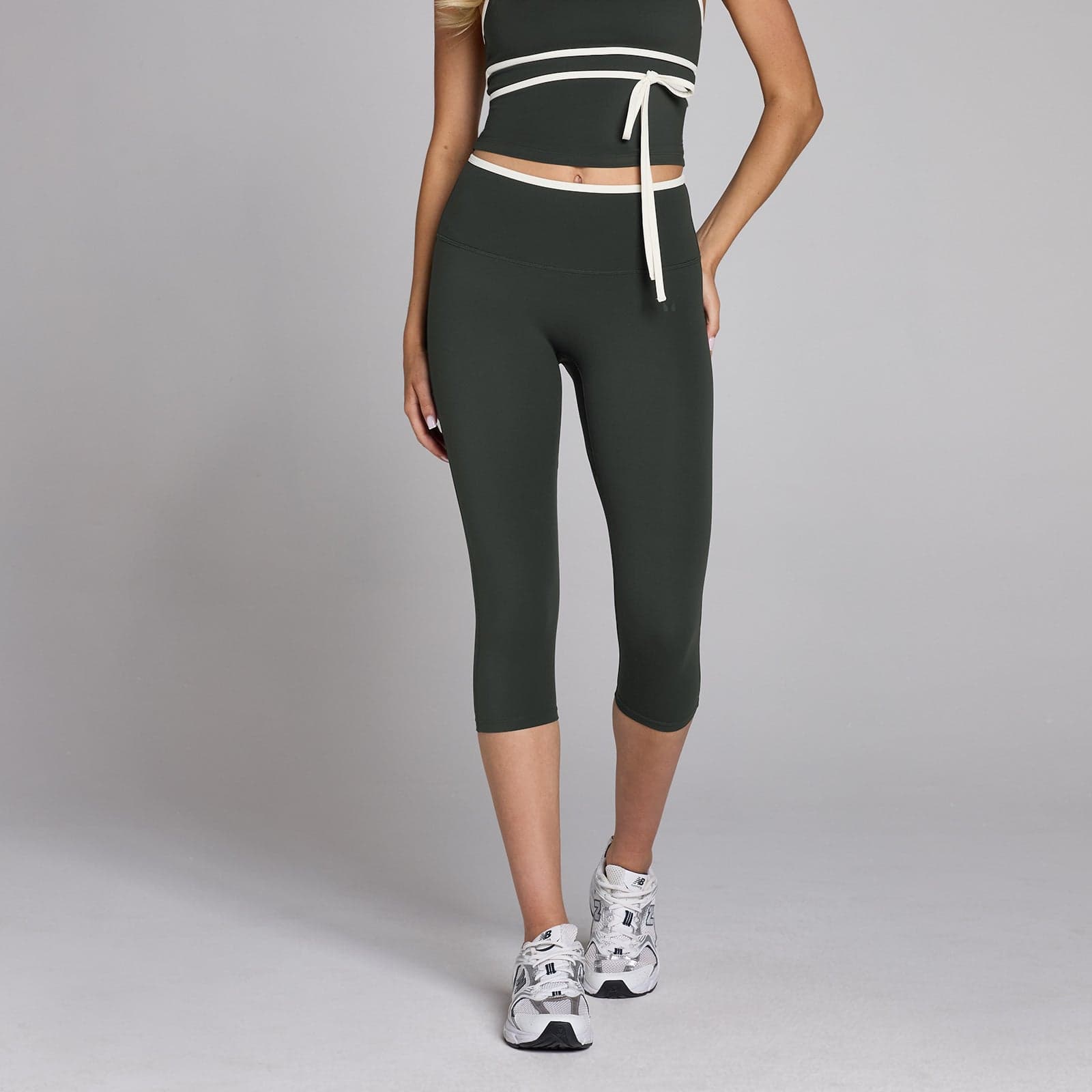 Mp Damen Tempo Contrast Capri - Schwarz Verwaschen - Xs