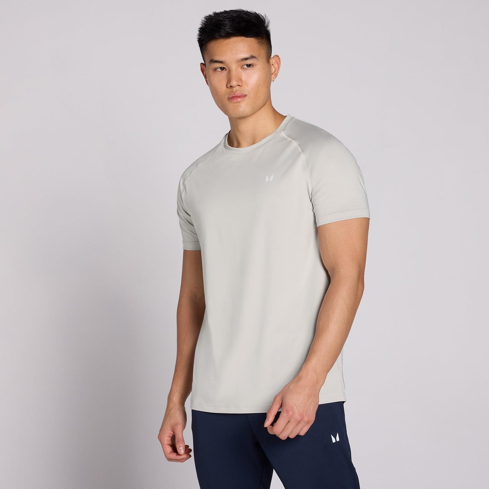 Mp Herren Training Kurzarm T-Shirt - Chrome - M
