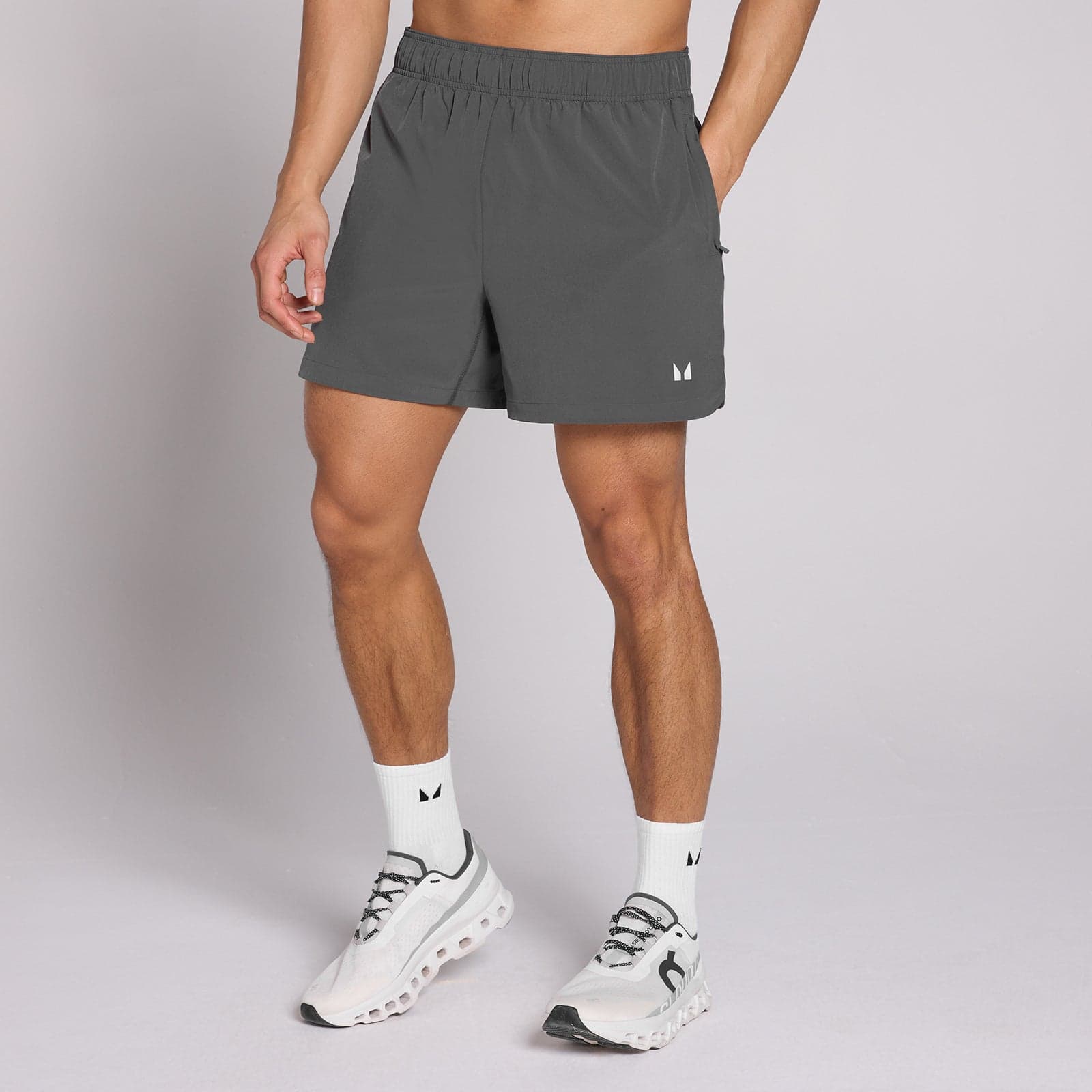 Mp Men'S 5 Woven Training Short - Dark Grey - Xs