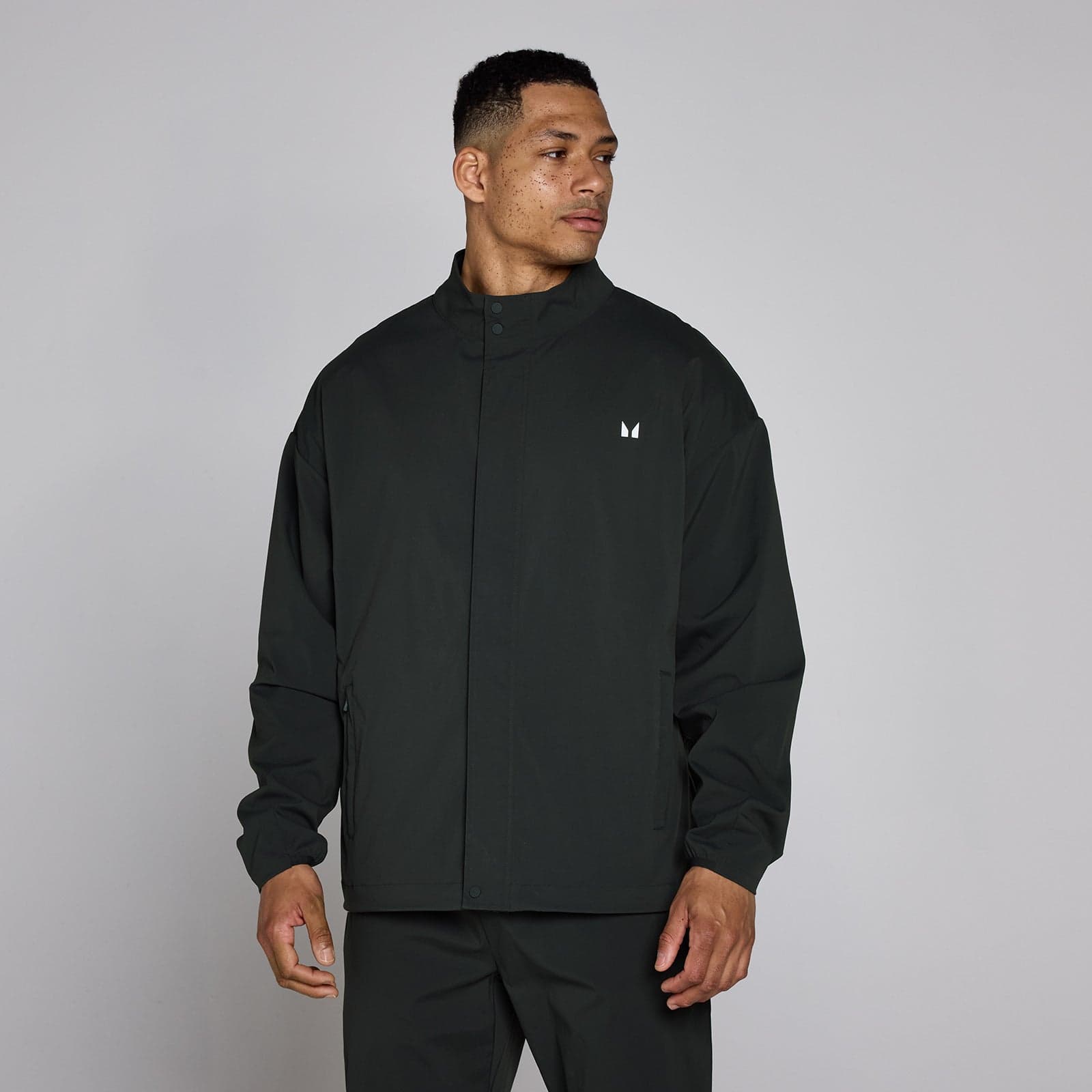 Mp Herren Hybrid-Jacke Aus Nylon – Vintage-Schwarz - Xs