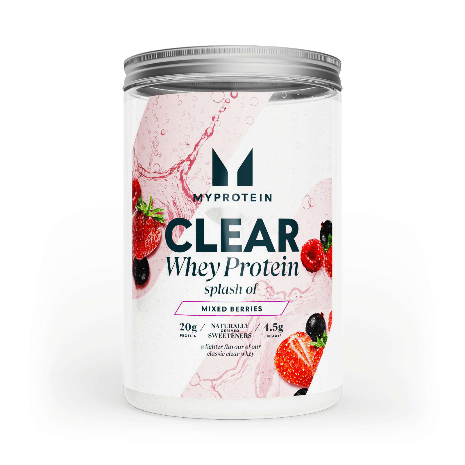 Clear Whey Isolat - 405g - 15portionen - Mixed Berries - Less Sweet