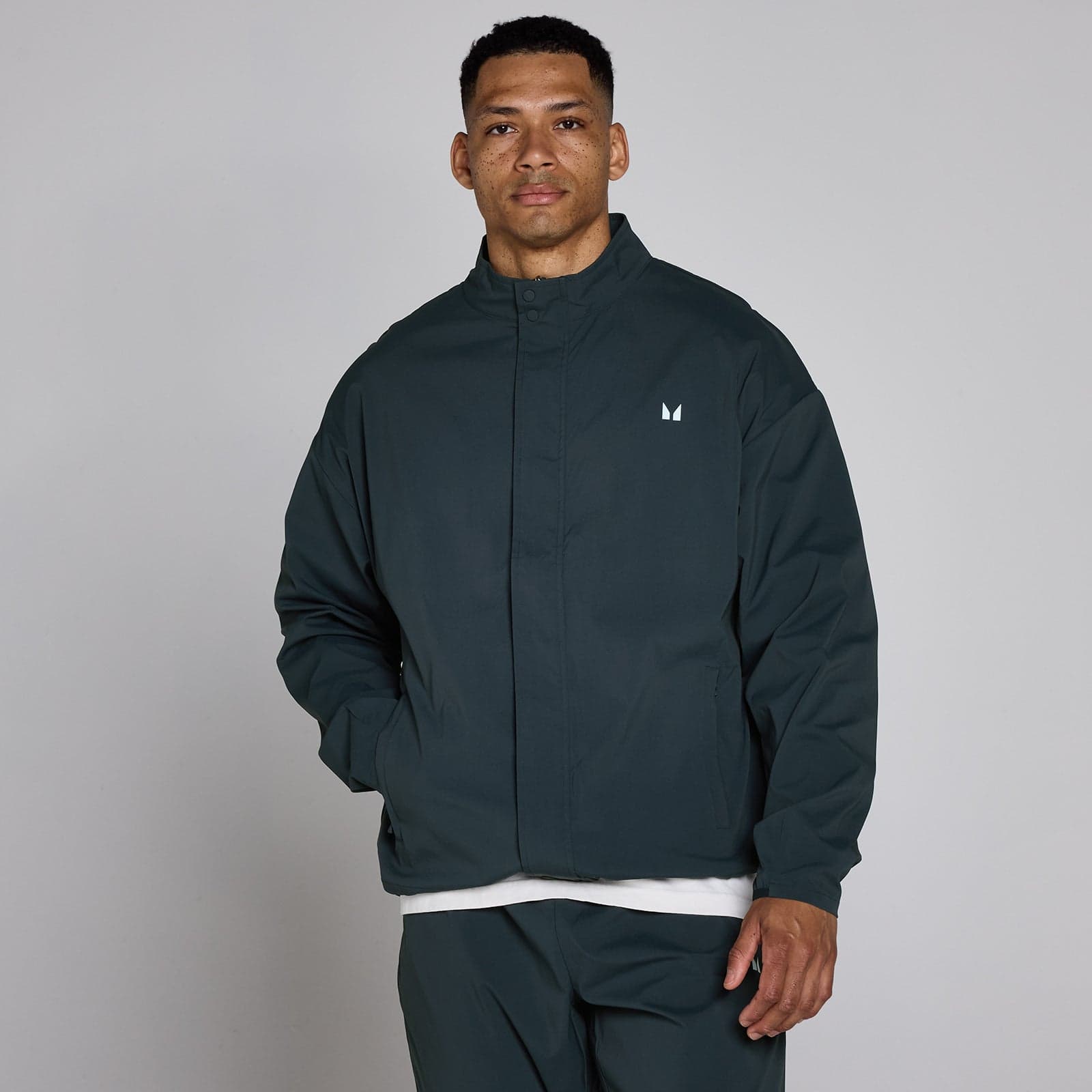 Mp Hybrid Nylon Jacke Für Herren – Verblasstes Blau - L